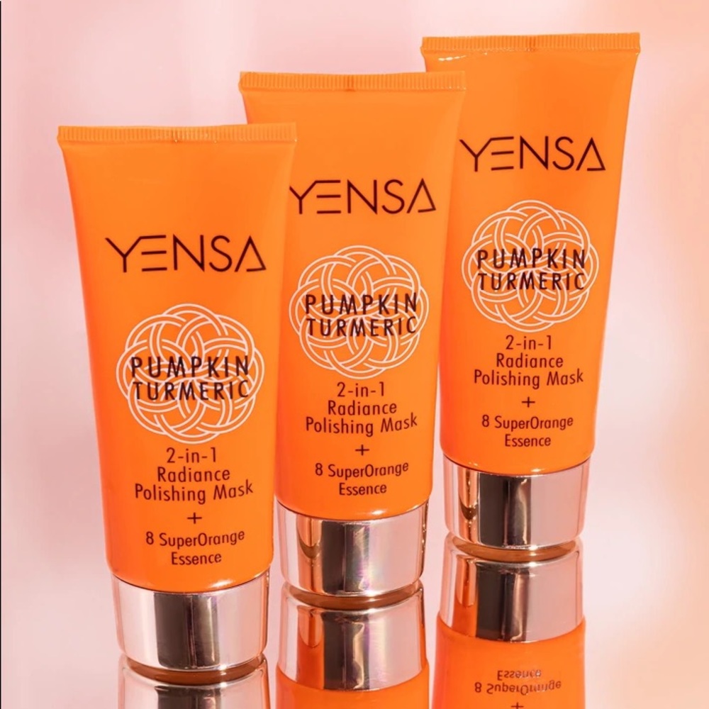 Yensa Pumpkin Turmeric 2-in-1 Radiance Polishing Balm